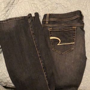 stretch bootcut jeans